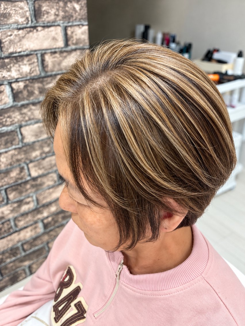 ショート 無料カット charm美容室のヘアスタイル