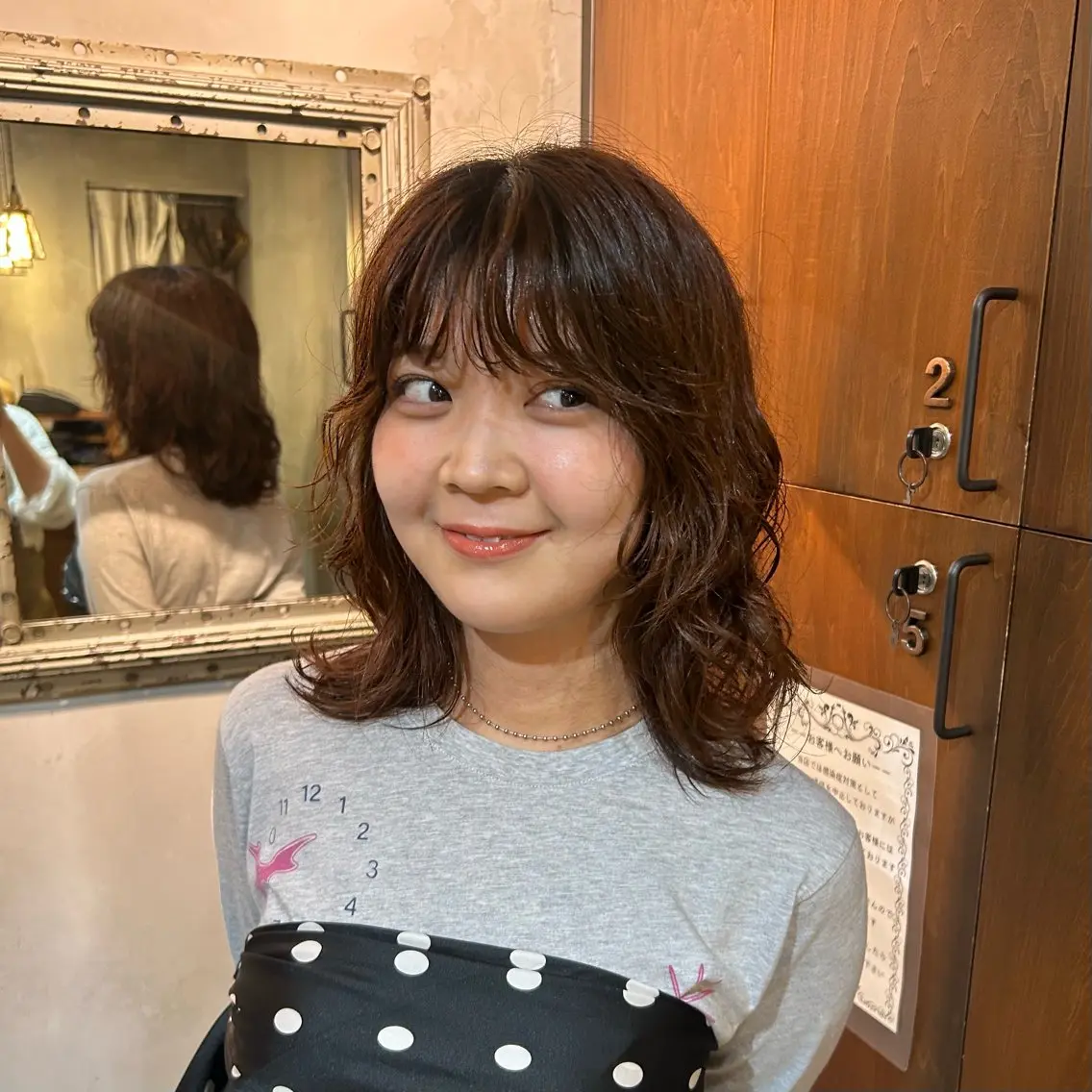 ミディアム カットモデル募集 mana🎀🤍のヘアスタイル
