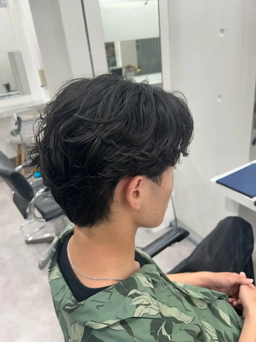 パーマ メンズ パーマ特化🔥 ワタベリョウマのヘアスタイル