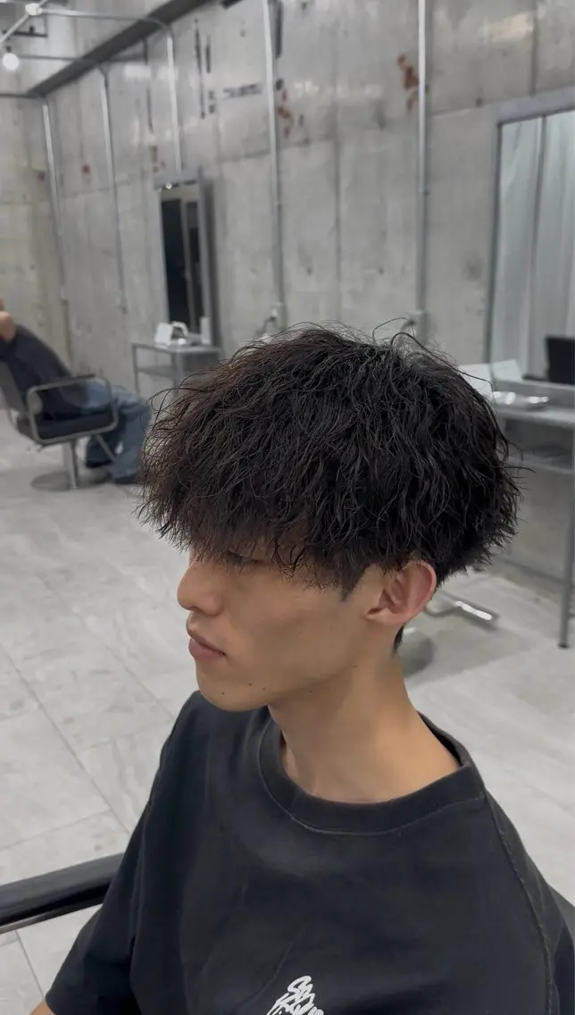 ショート メンズ カット 川又 龍吾のヘアスタイル