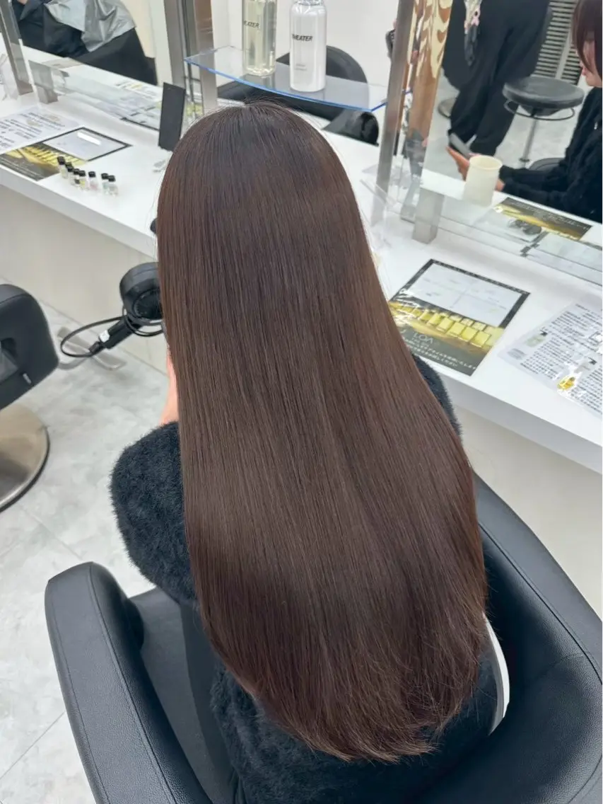 ロング カラー ヘアカラー トリートメント 透明感カラー/ chinatsuのヘアスタイル