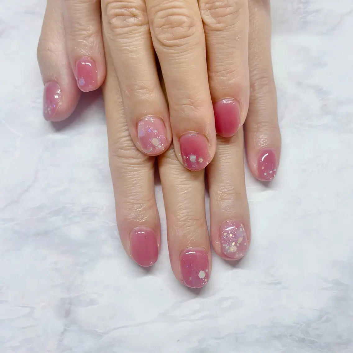 ネイル シンプルネイル MYu Beauty Salon  MAIのネイルデザイン