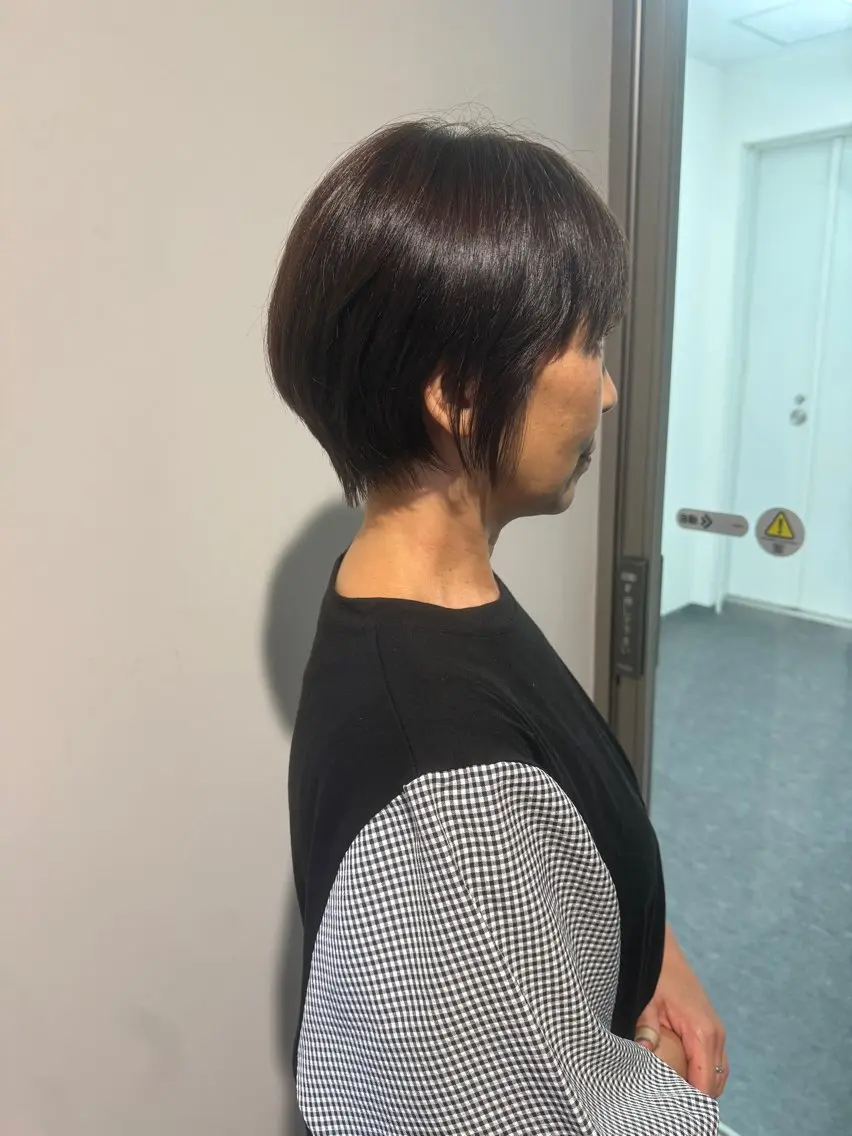 ショート ショートヘア 🦋ショートカット モデル紀輔🦋のヘアスタイル