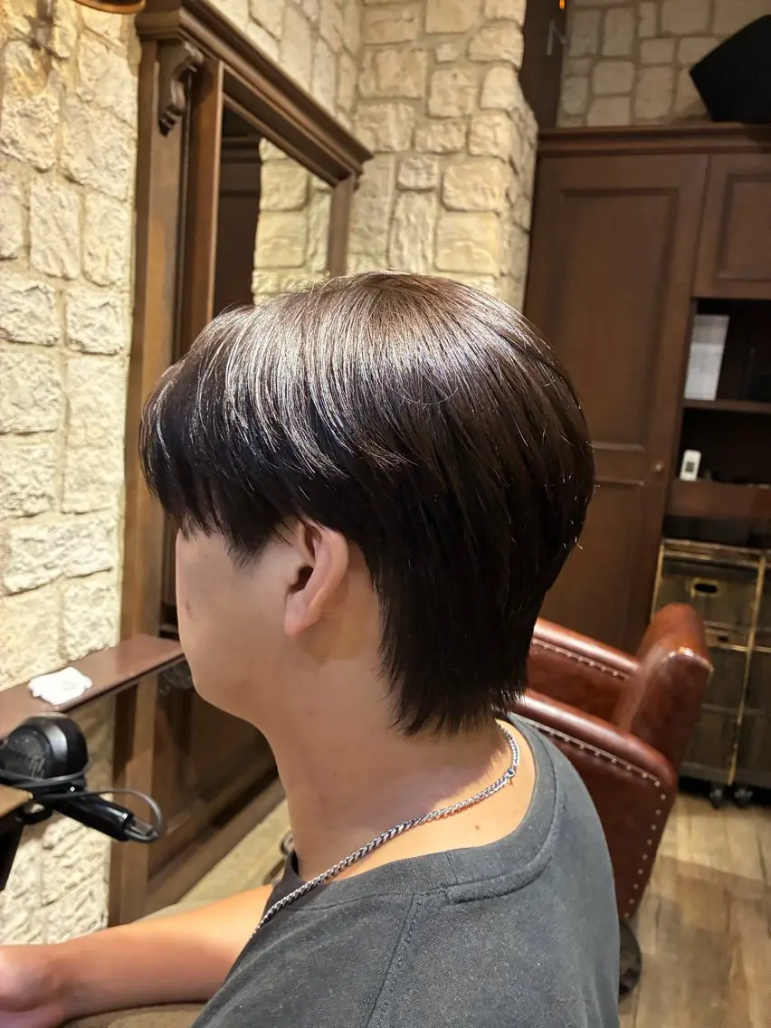 メンズ カット ヘアカラー 縮毛矯正/艶カラー アオキタイキのヘアスタイル