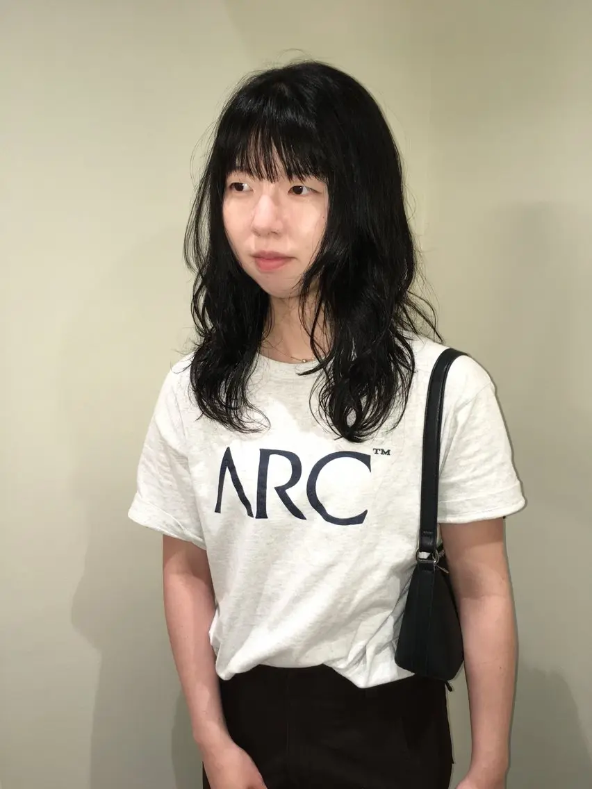 ロング パーマ カット パーマ natsuki /HUIのヘアスタイル