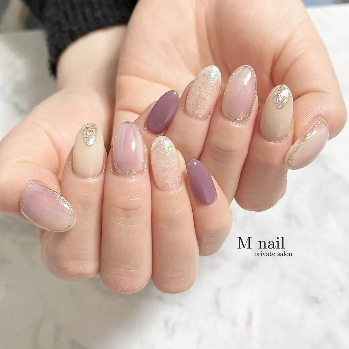 ネイル ハンドネイル M nailのネイルデザイン