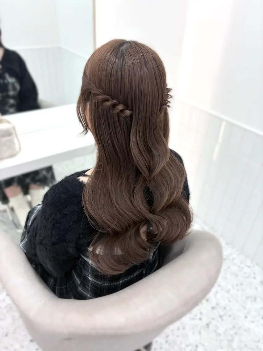 ロング ヘアアレンジ 松村 知佳のヘアスタイル