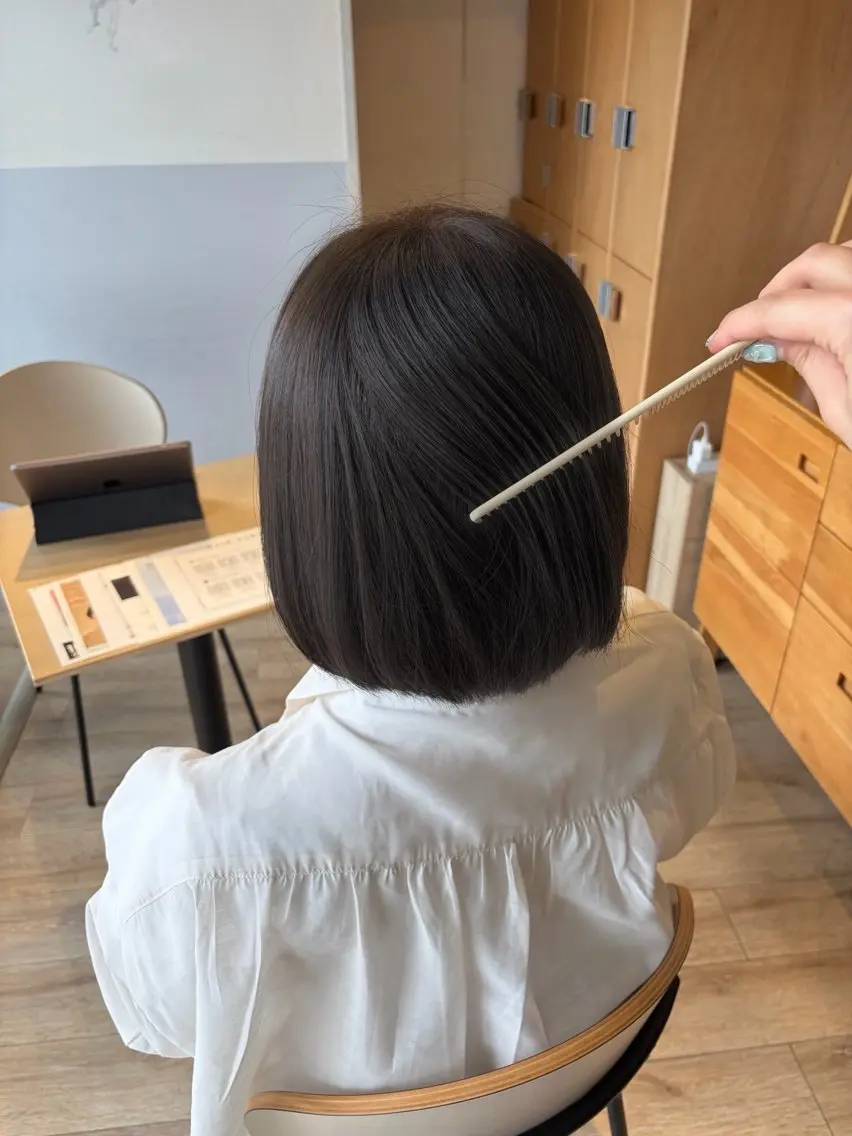 ボブカットの写真