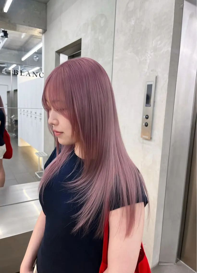 カラー ヘアカラー ベージュカラー🤎 ayukaのヘアスタイル