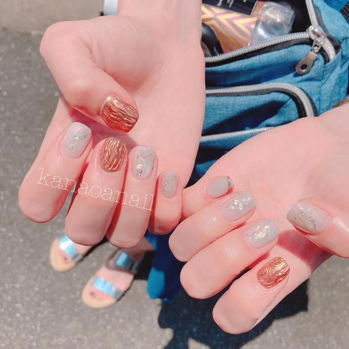 ネイル 地爪育成💅 kanaoanailのネイルデザイン