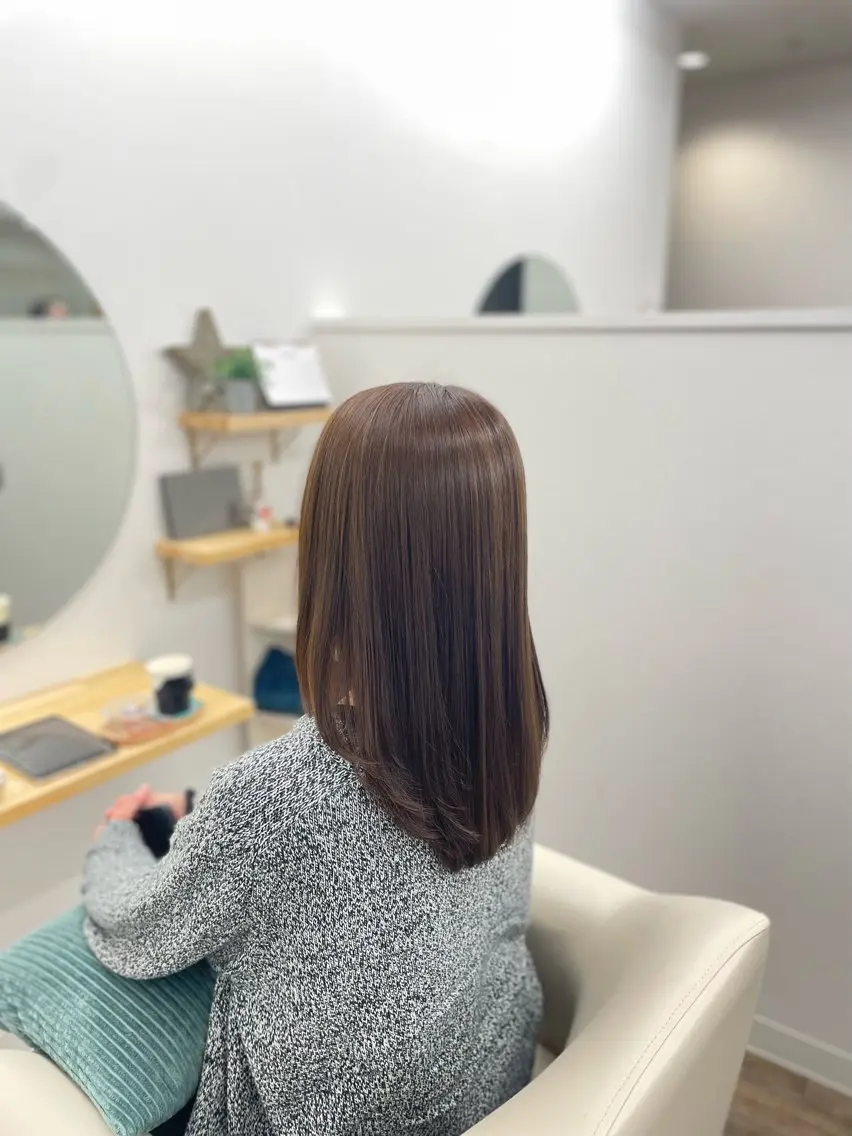 【🧸17時以降限定・週末だけ🧸】学割限定✨ふんわりカット+カラー+TRの写真