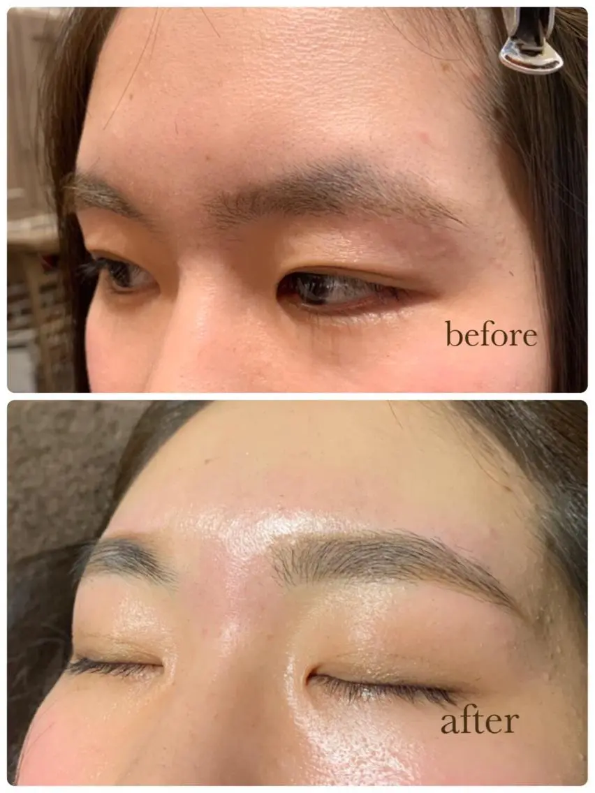 🌟まゆげワックス脱毛🌟(眉カット+オイル美容液コーティング付き) (最終受付20時)の写真