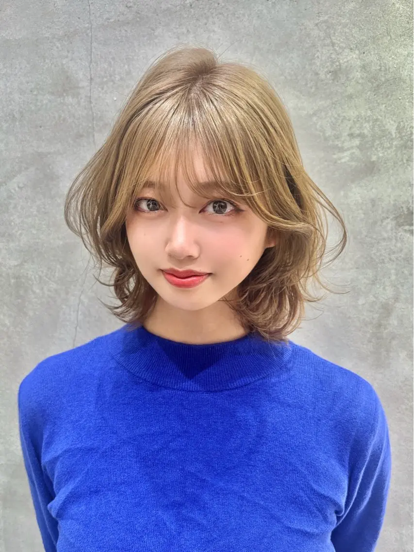 ショート ボブレイヤー ボブ レイヤーカット カット ヘアカラー トリートメント 本田 奈穂美のヘアスタイル
