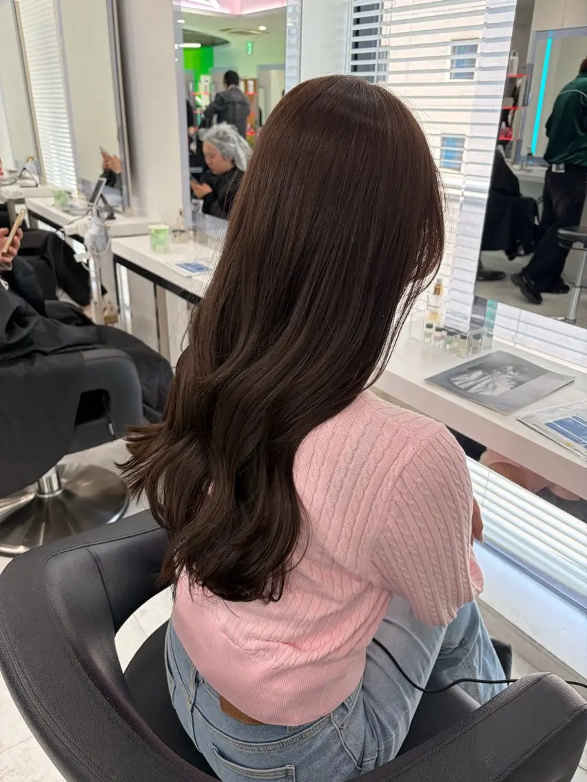 ロング カラー ヘアカラー 野口 楓華のヘアスタイル
