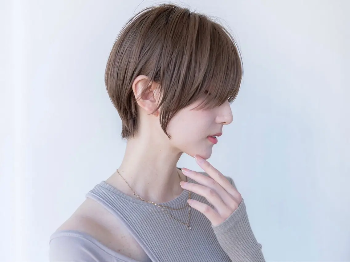 ショート カット ヘアカラー 縮毛矯正 トリートメント 【渋谷】ボブ・ レイヤーボブ特化✂︎のヘアスタイル