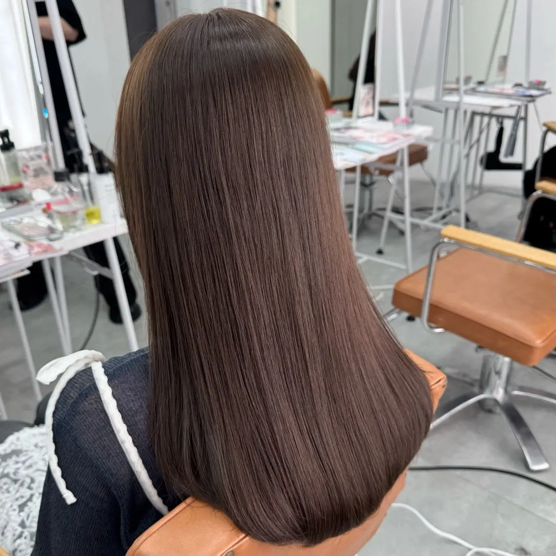 ロング カラー ヘアアレンジ ヘアカラー ブリーチなしカラー /新百合ヶ丘/安形翔のヘアスタイル