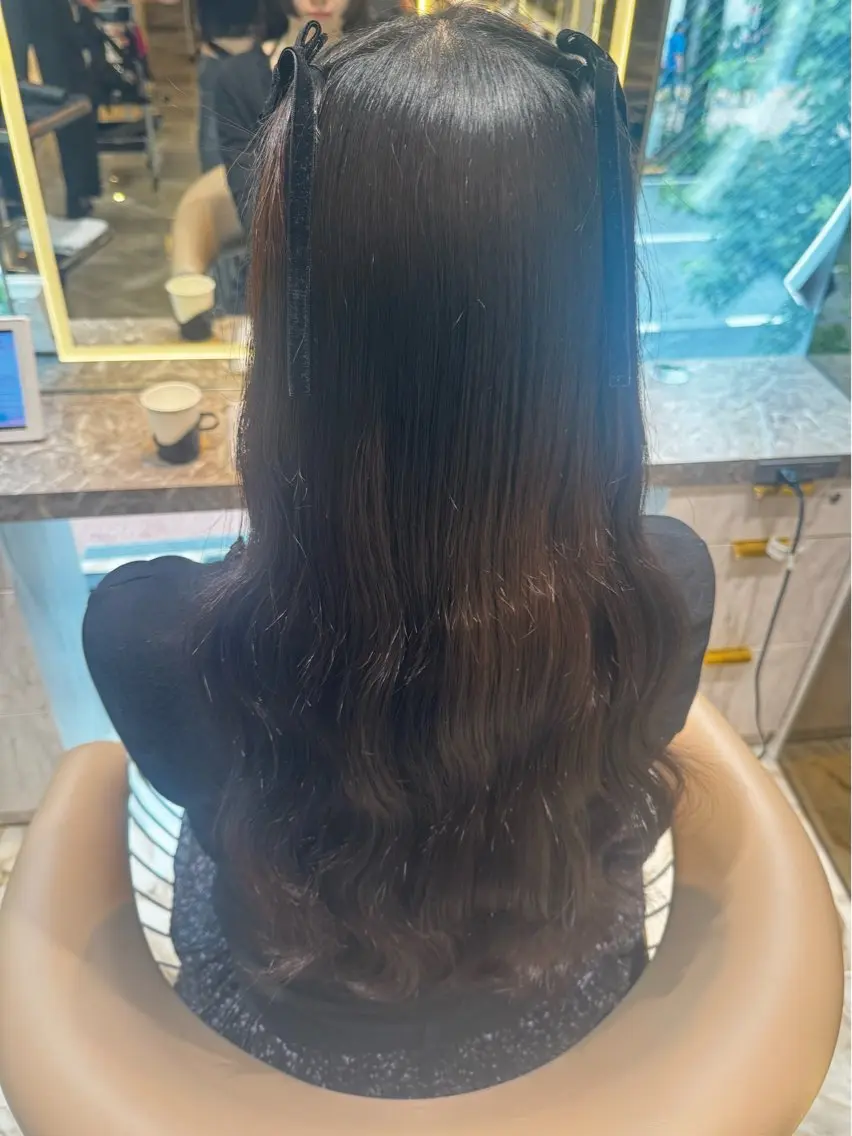 ロング ヘアセット めい 🩶🩶のヘアスタイル