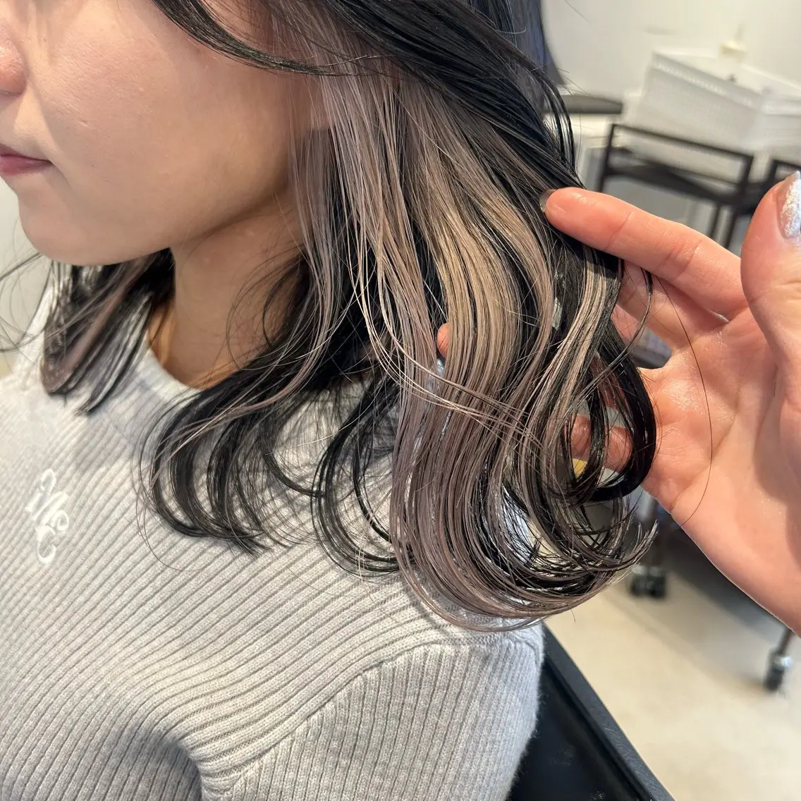 ミディアム ヘアアレンジ シールエクステ エクステ 池袋/韓国レイヤー 💗🐇amiのヘアスタイル
