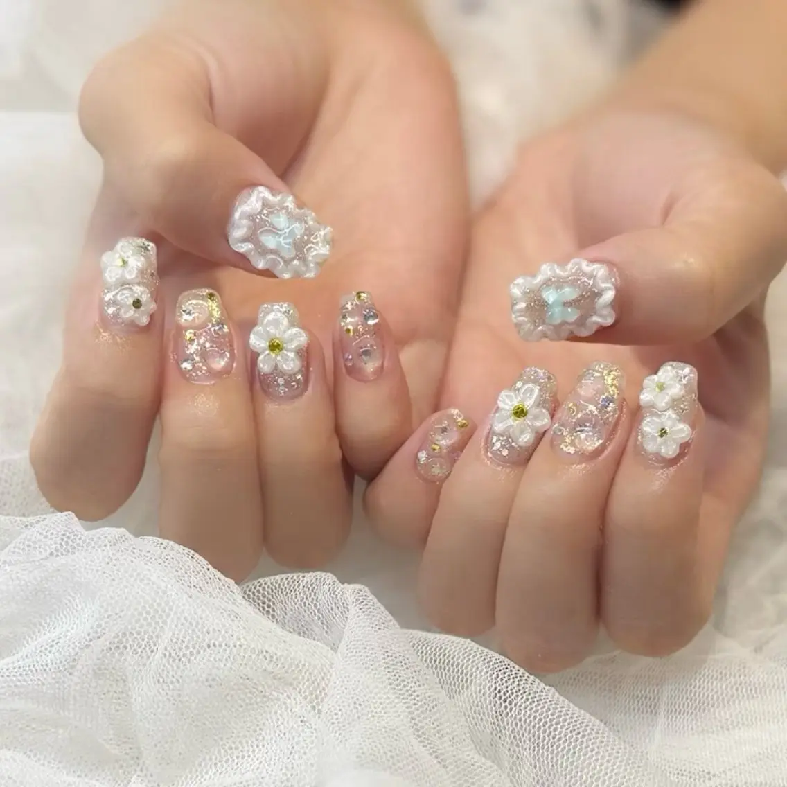 ネイル ハンドネイル 新井 ひなののネイルデザイン