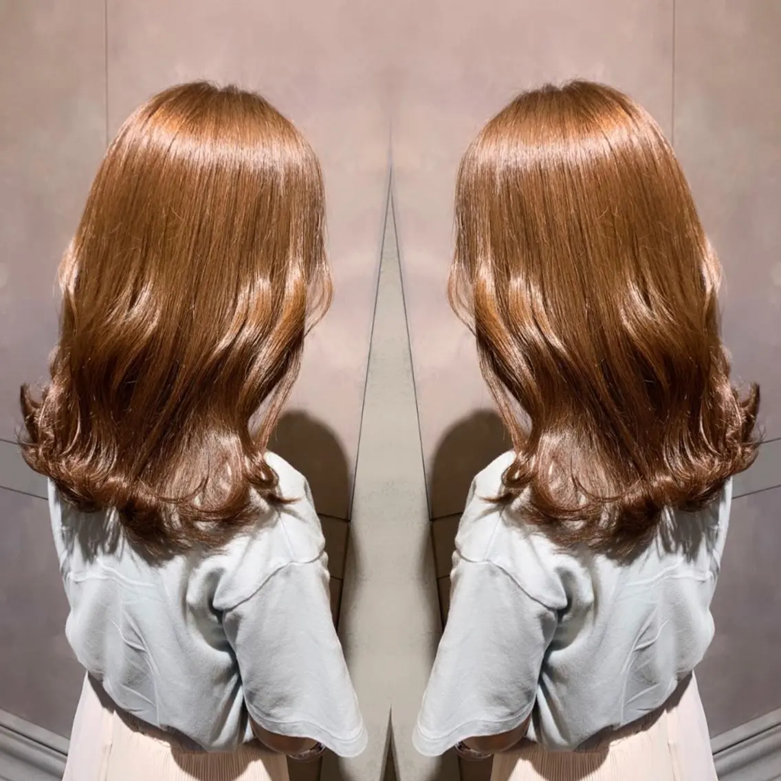 セミロング カラー 💘大人可愛く💘 Natsuki❥❥❥のヘアスタイル