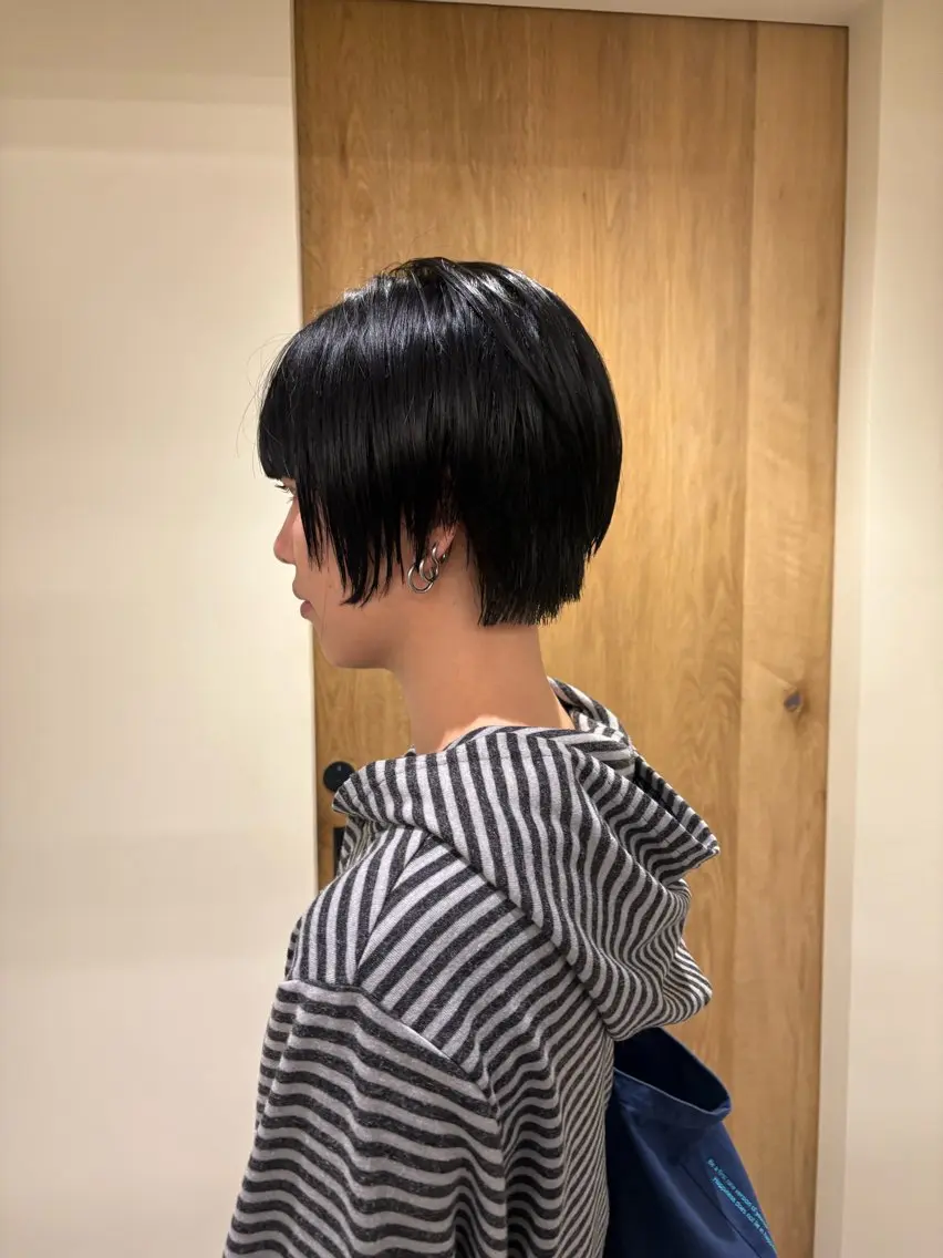 ショート カラー カット ヘアカラー natsuki /HUIのヘアスタイル