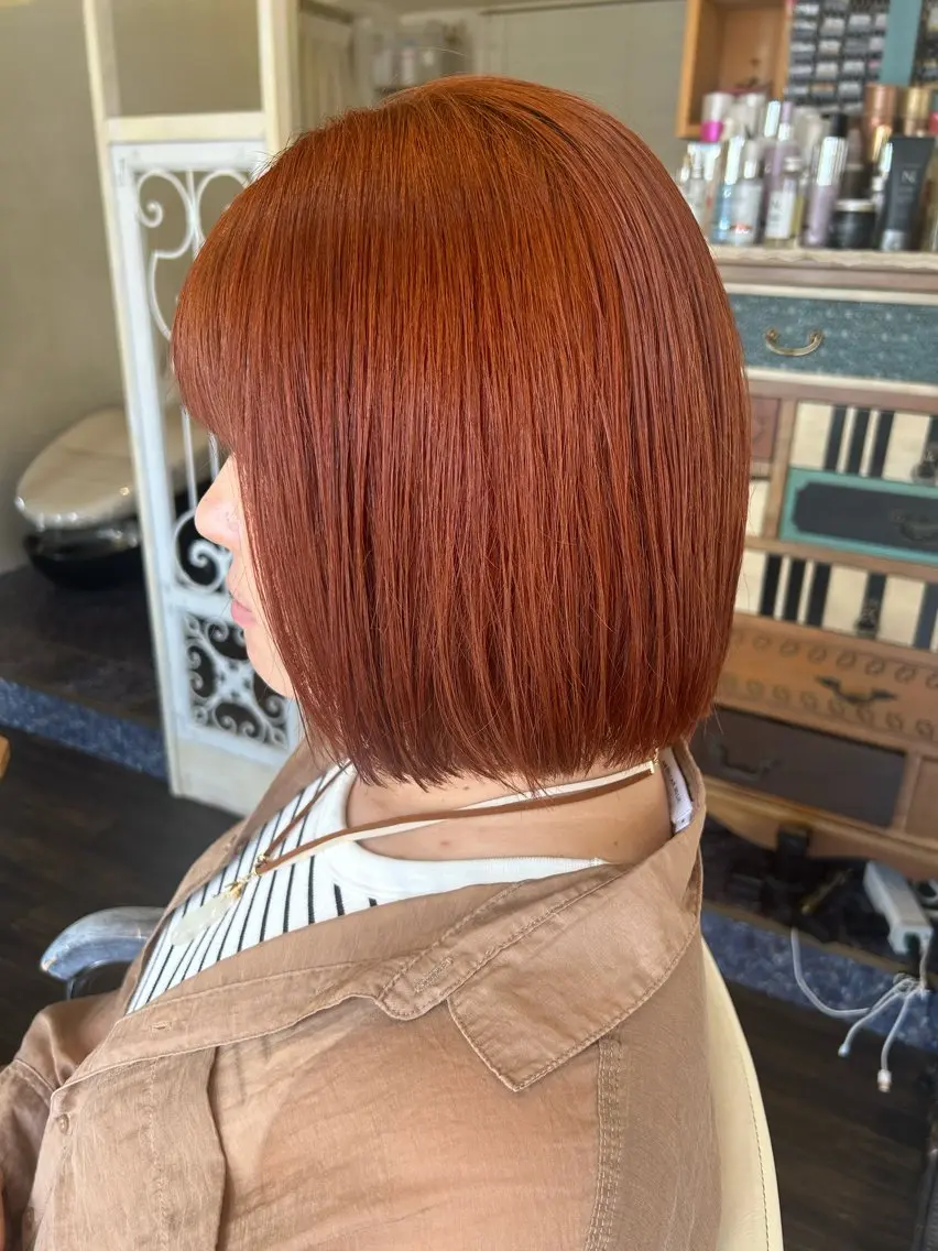 ミディアム カラー ヘアカラー トリートメント ヘアセット 🌸スタイリスト 山浦美恵のヘアスタイル
