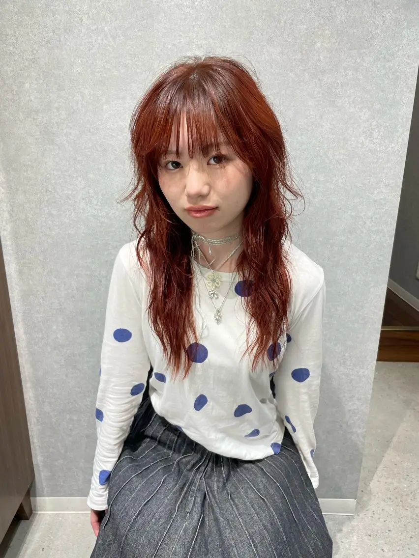 ロング Daisy🎀透け感 カラー🎀JUNAのヘアスタイル