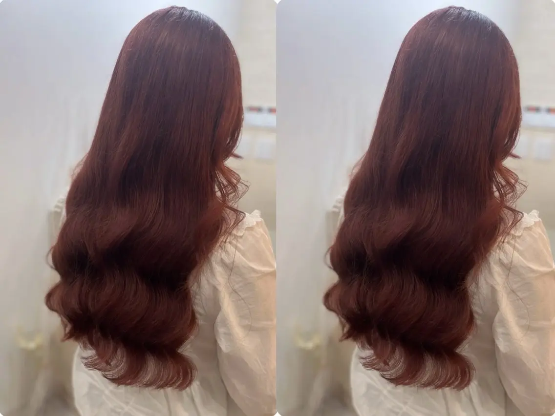 ロング カラー ASAHI Lovisのヘアスタイル