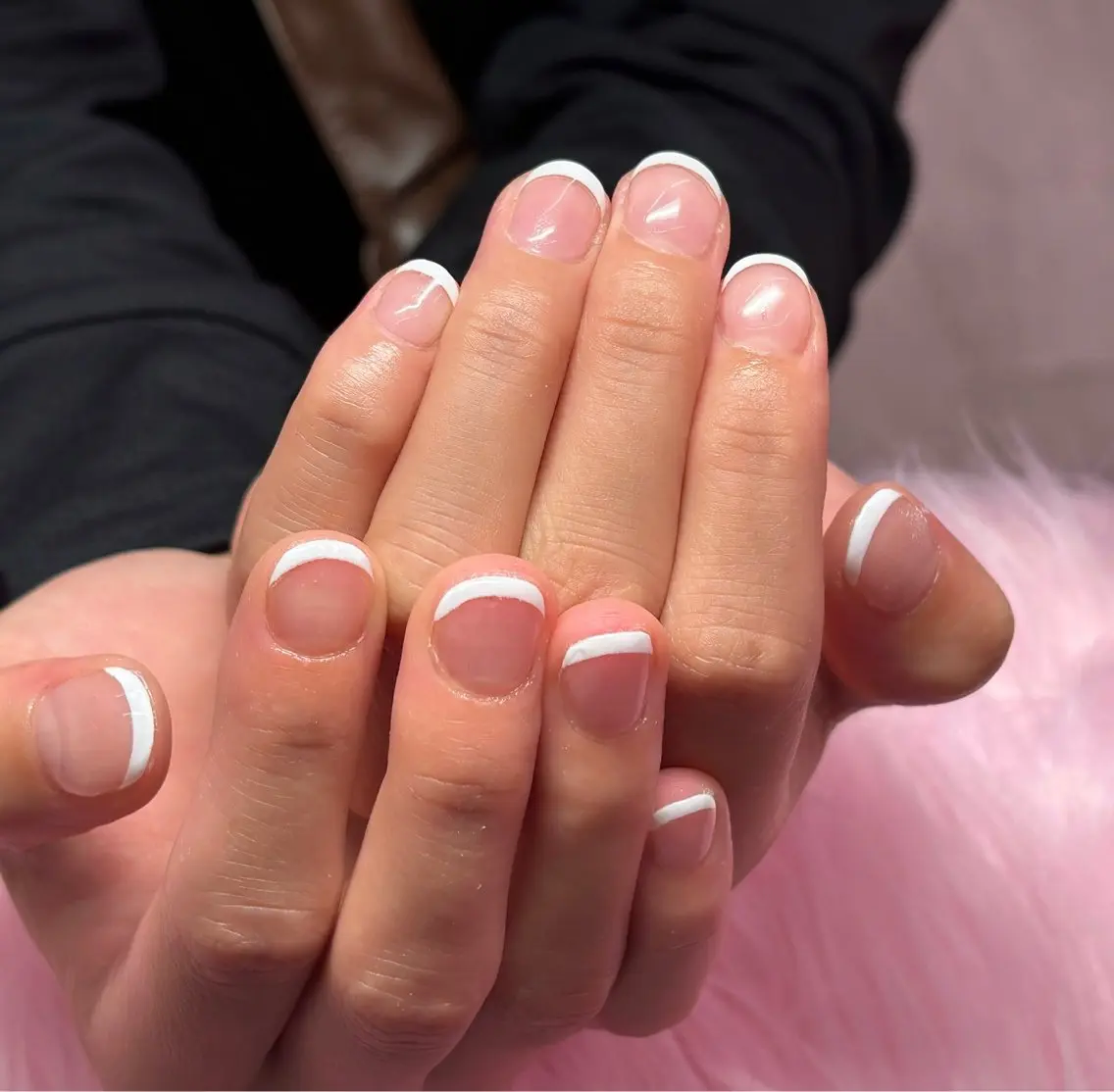 ネイル フレンチネイル ハンドネイル 🐰WOLTOKYO 🐰池袋mikaのネイルデザイン