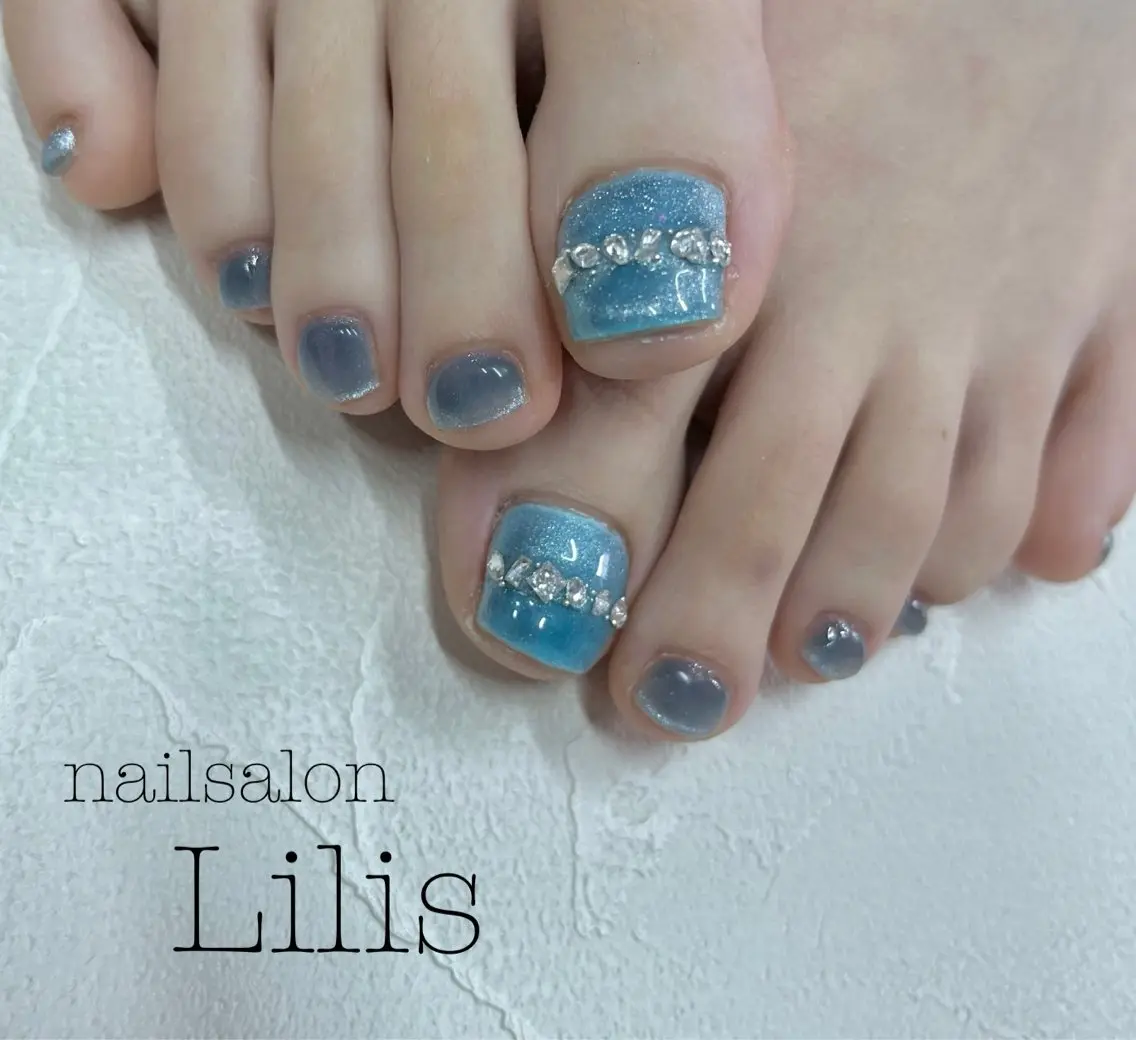 フット👣ワンカラーの写真