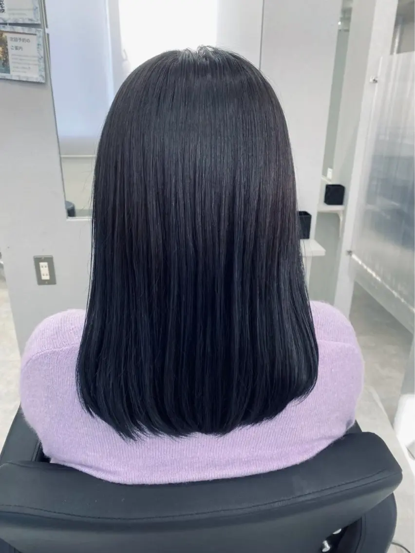 ミディアム カラー カット ヘアカラー 💜モデル募集💜 AIRIのヘアスタイル