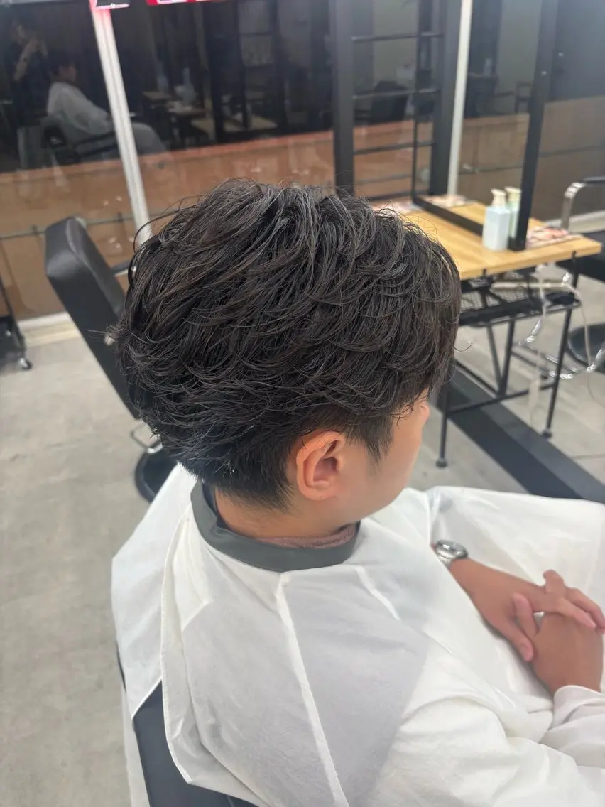 メンズ パーマ 【横浜メンズ特化🔥 】あやか✨️のヘアスタイル