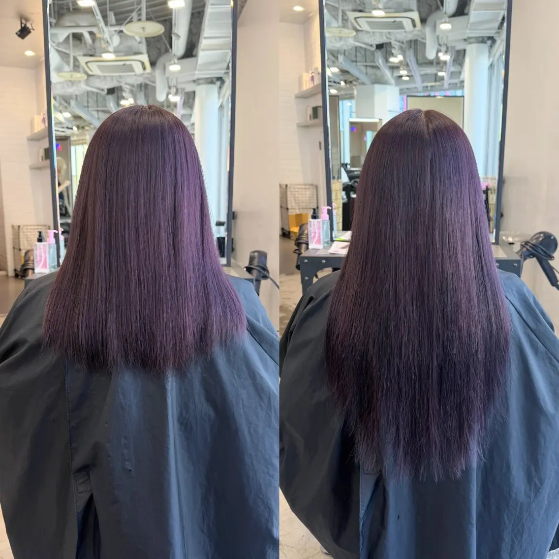 セミロング カラー ヘアアレンジ ヘアカラー トリートメント エクステ ヘアセット 🎀モテ暖色× エクステ🎀あかりのヘアスタイル