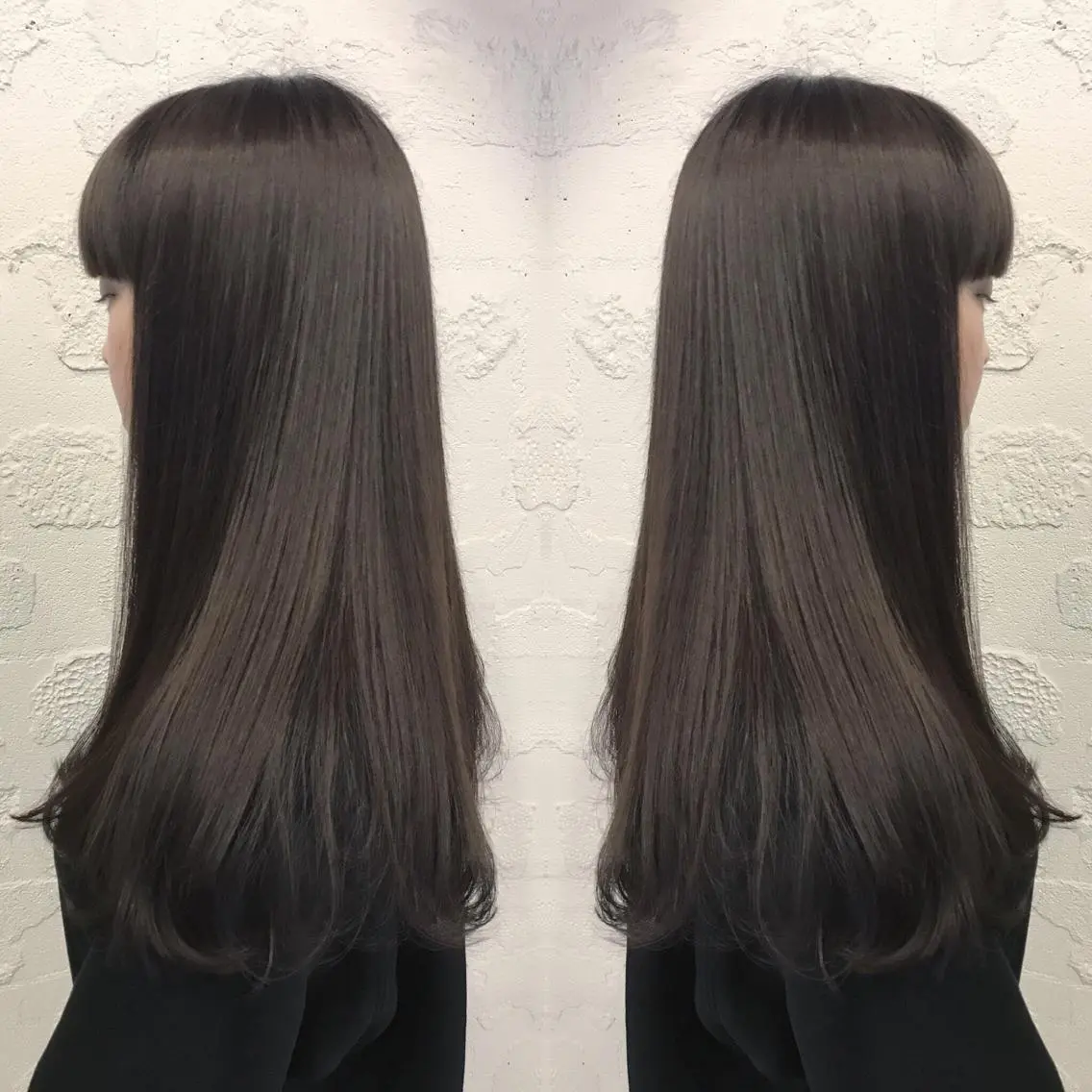 ロング カラー 嶋佐 昌大 シマサマオのヘアスタイル