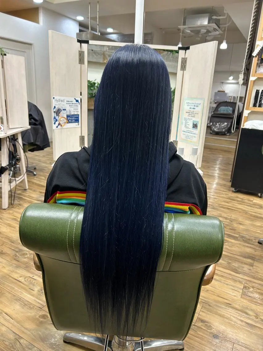 ロング カラー 遠山 大智のヘアスタイル