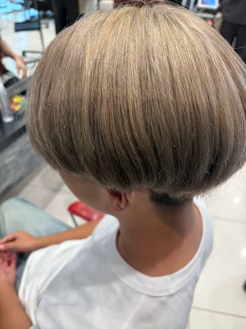 カラー メンズ ヘアカラー 矢口 将旭のヘアスタイル