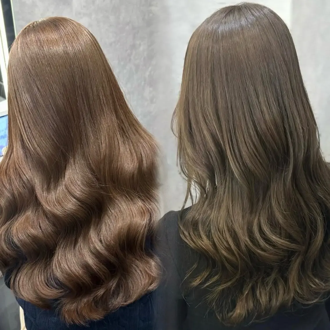 ロング ヘアカラー トリートメント レン/カラー特化/ 透明感✖️艶感カラーのヘアスタイル