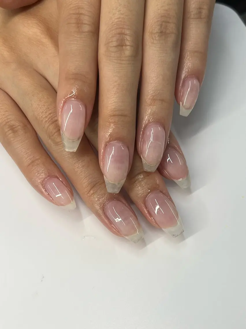 ネイル クリアネイル ハンドネイル schon 🎀saraのネイルデザイン