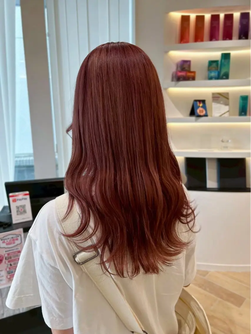 カラー ヘアカラー 🎀💕暖色/ツヤ髪 🌸Konoeのヘアスタイル