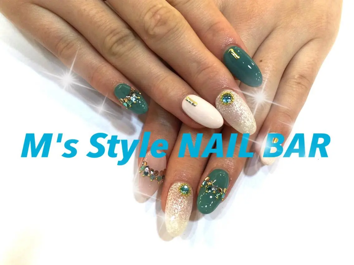 ネイル 持ち込み ハンドネイル M's Style NAIL BARのネイルデザイン