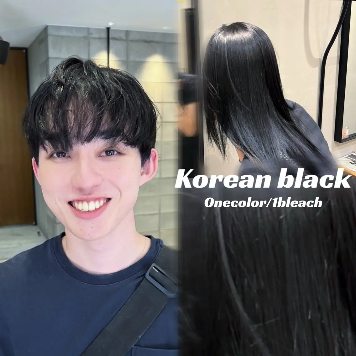 カラー ヘアカラー トリートメント 博多韓国ヘア /髪質改善【美涼】のヘアスタイル