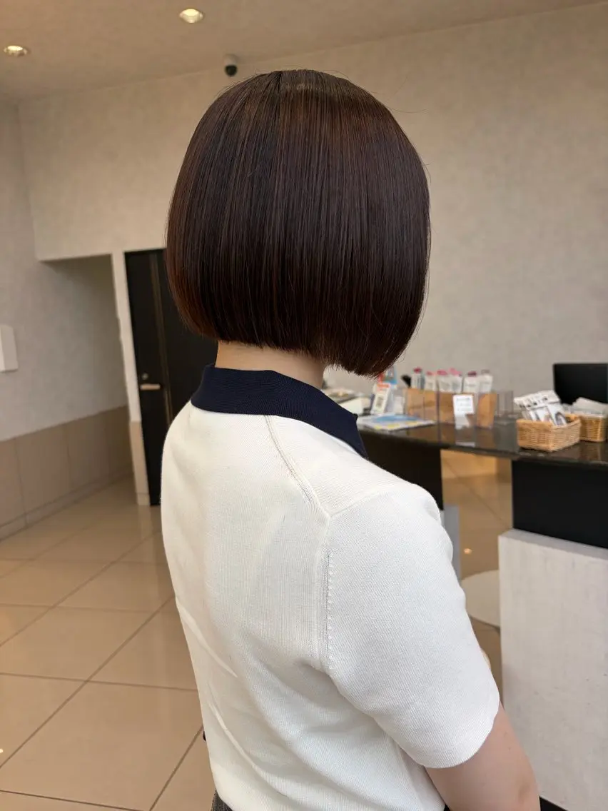 ショート カラー ボブ カット 🫧ヒシダアキ taboo.i🫧のヘアスタイル