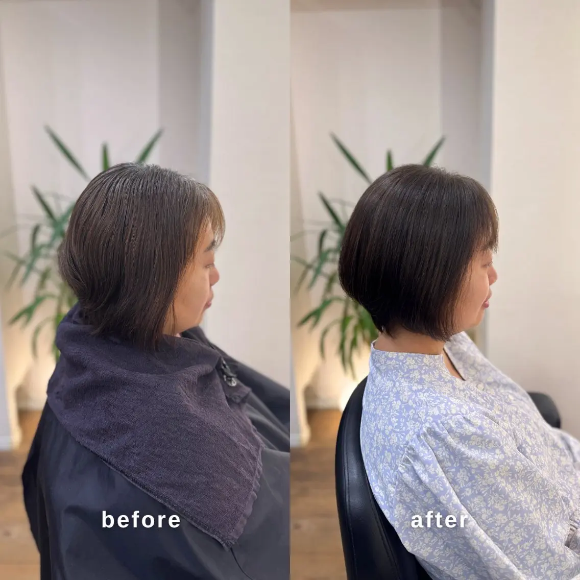 ショート カラー ショートヘア カット ヘアカラー トリートメント ヘアセット しんのすけ /モデルさん募集中のヘアスタイル
