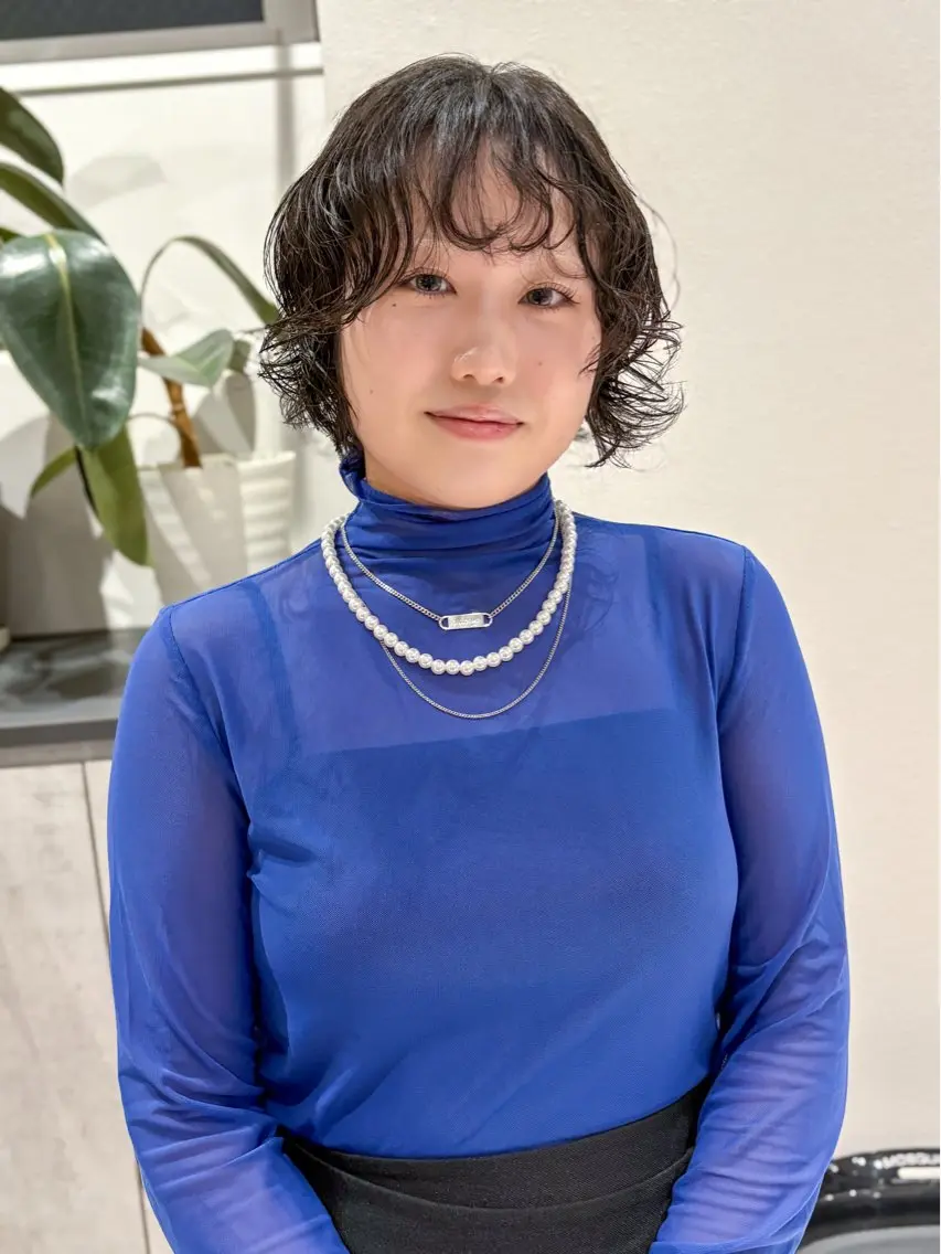 【パーマ】カット + 似合わせパーマ + 〈1step〉トリートメントの写真