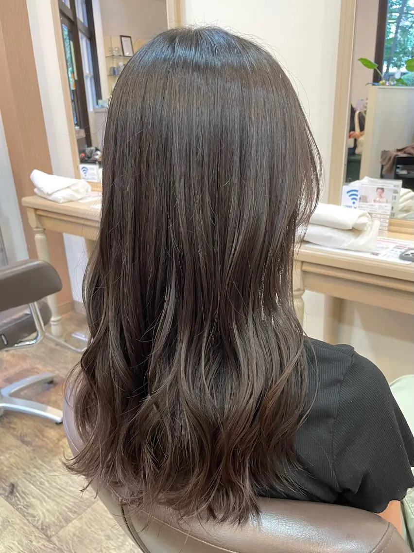 ロング カット トリートメント メンズパーマ🌀/ 中村郁未のヘアスタイル