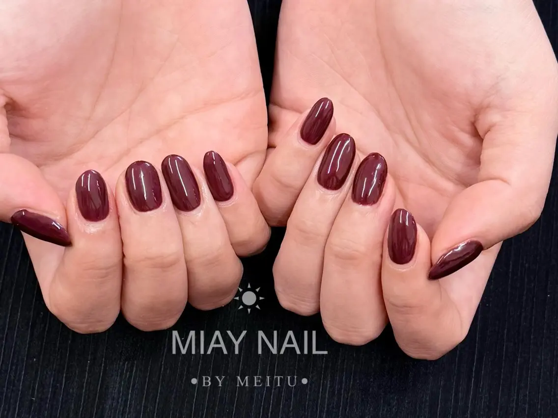 ネイル ハンドネイル 💜MIYA NAIL鶴見店のネイルデザイン
