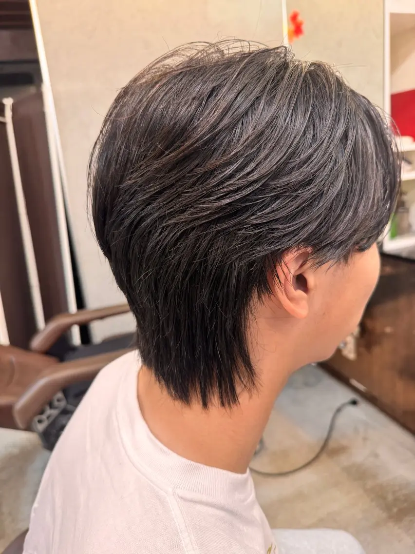 ミディアム メンズ くびれヘア 鈴木　聖 【メンズ専門👨】のヘアスタイル