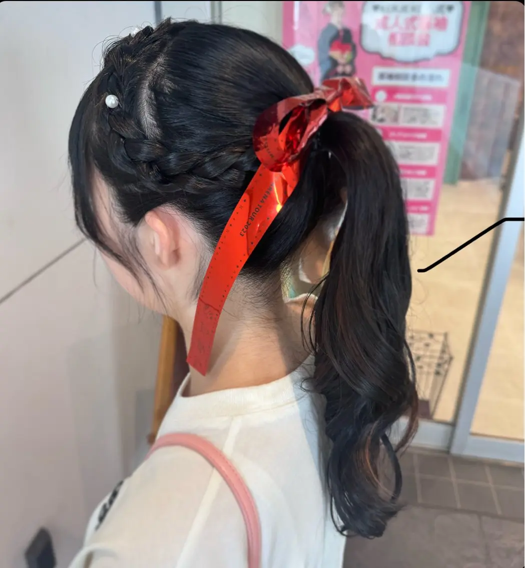 ロング ヘアセット アイブロウ🎀 ヘアメ🎀みくの眉毛・アイブロウイメージ