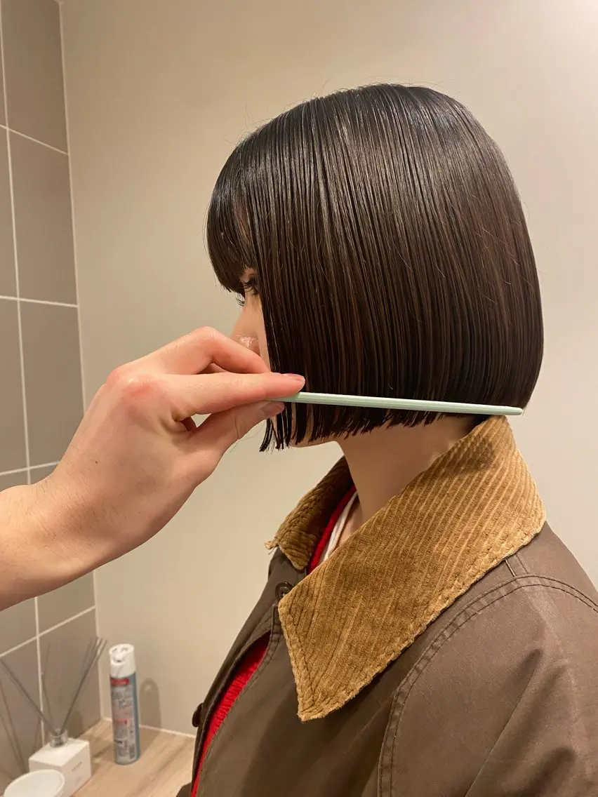 ショート メンズ清潔感のプロ 💈メンズパーマ藤田のヘアスタイル