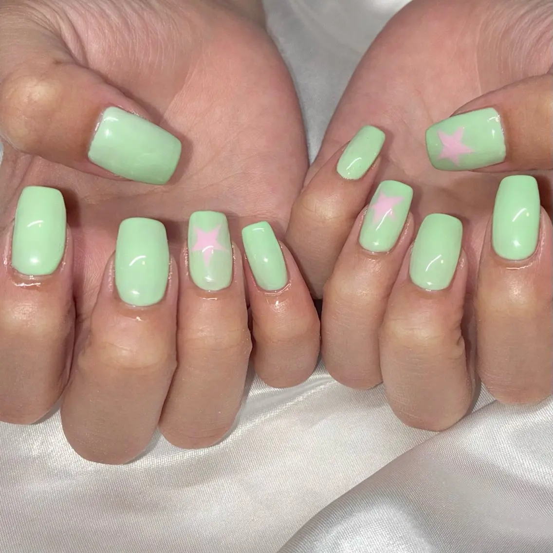 ネイル アートネイル ハンドネイル Nail ヌシん家 AKANEのネイルデザイン